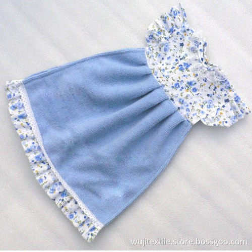 Microfiber Skirt-Like Hand Drying Towels for Children
